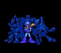 une photo d'Ã©cran de Mega Man 5 sur Nintendo Nes